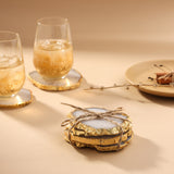 Agate Coasters- Natural (Set Of 2)