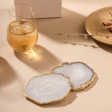 Agate Coasters- Natural (Set Of 2)