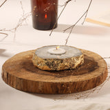 Agate Candle Holder - Natural