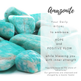 Amazonite Square Coaster (Set of 2)