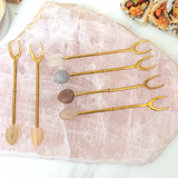 Appetizer Forks – Multi Moonstone (set of 6)