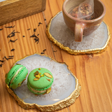 Agate Coasters- Natural (Set Of 2)