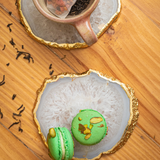 Agate Coasters- Natural (Set Of 2)