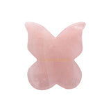 Gua Sha Butterfly - Rose Quartz