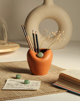 Gratitude Vase - Teracotta Brown