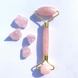 Face Roller - Rose Quartz