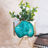 Agate Planter – Green