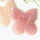 Gua Sha Butterfly - Rose Quartz