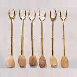 Appetizer Forks – Multi Moonstone - Rosado