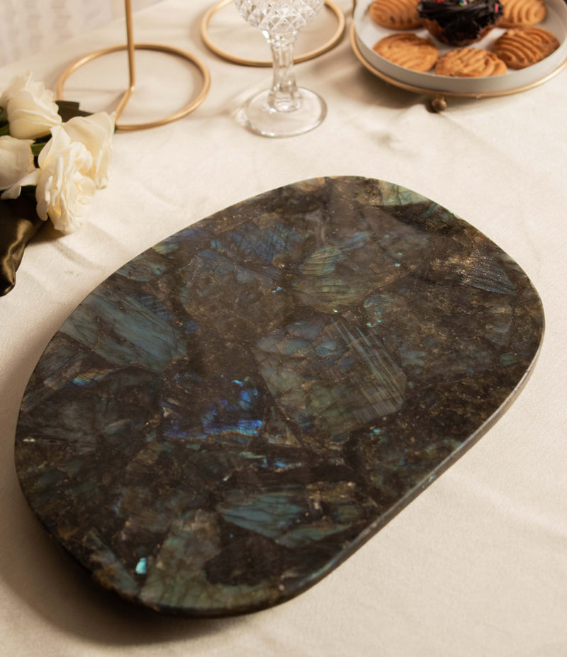 Platter - Blue Fire Labradorite