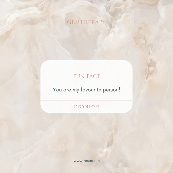 You are my favourite person!